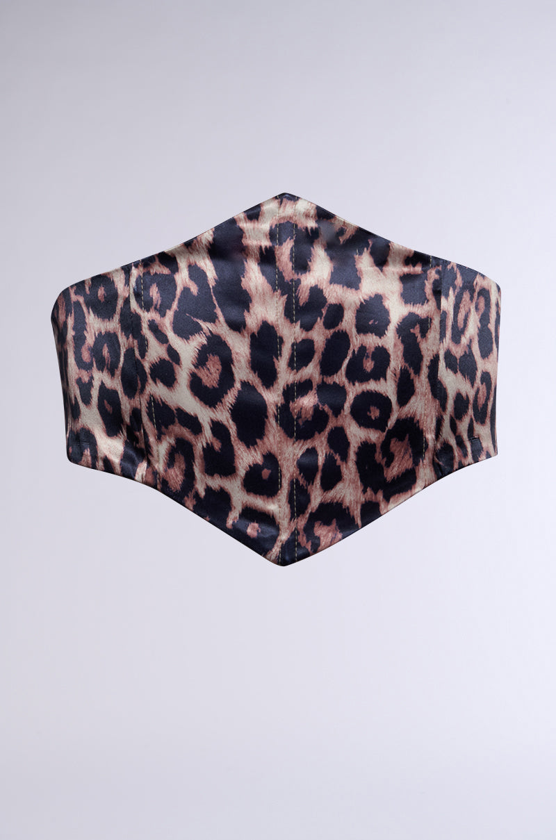 IN THE WILD SATIN CHEETAH BELT
