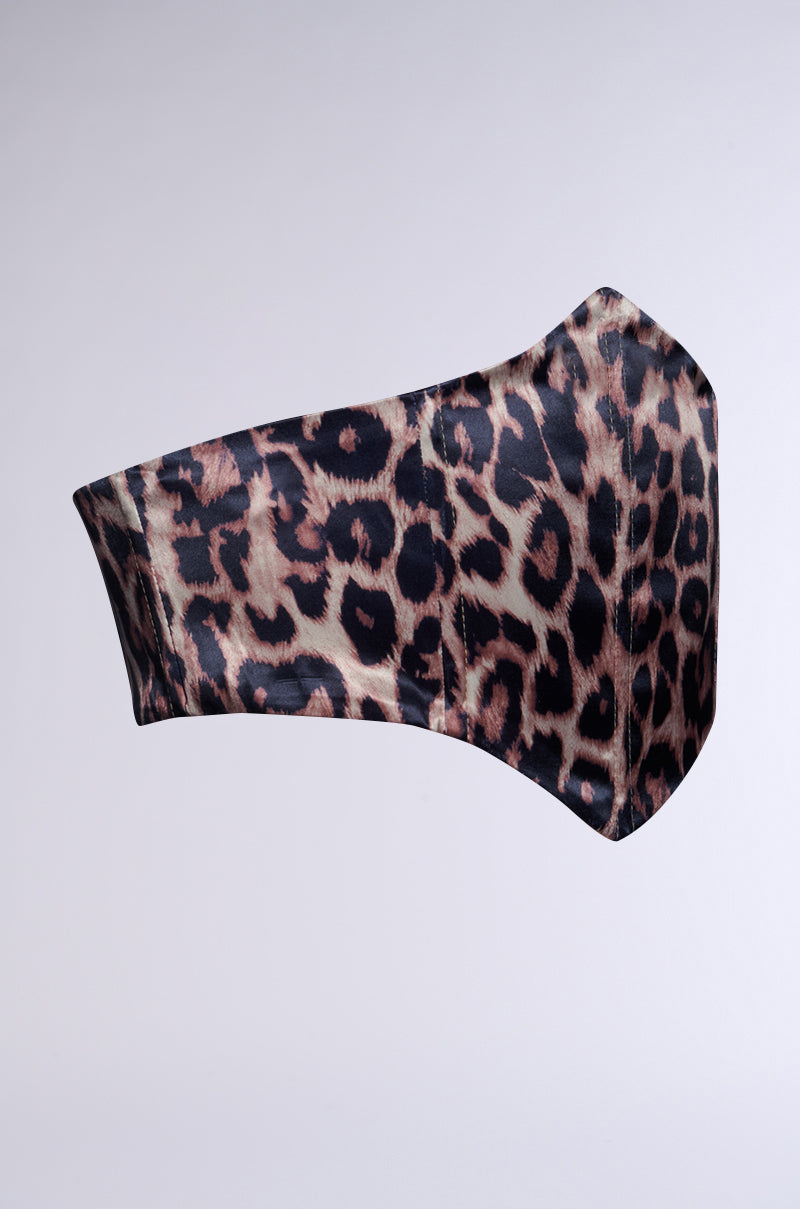 IN THE WILD SATIN CHEETAH BELT