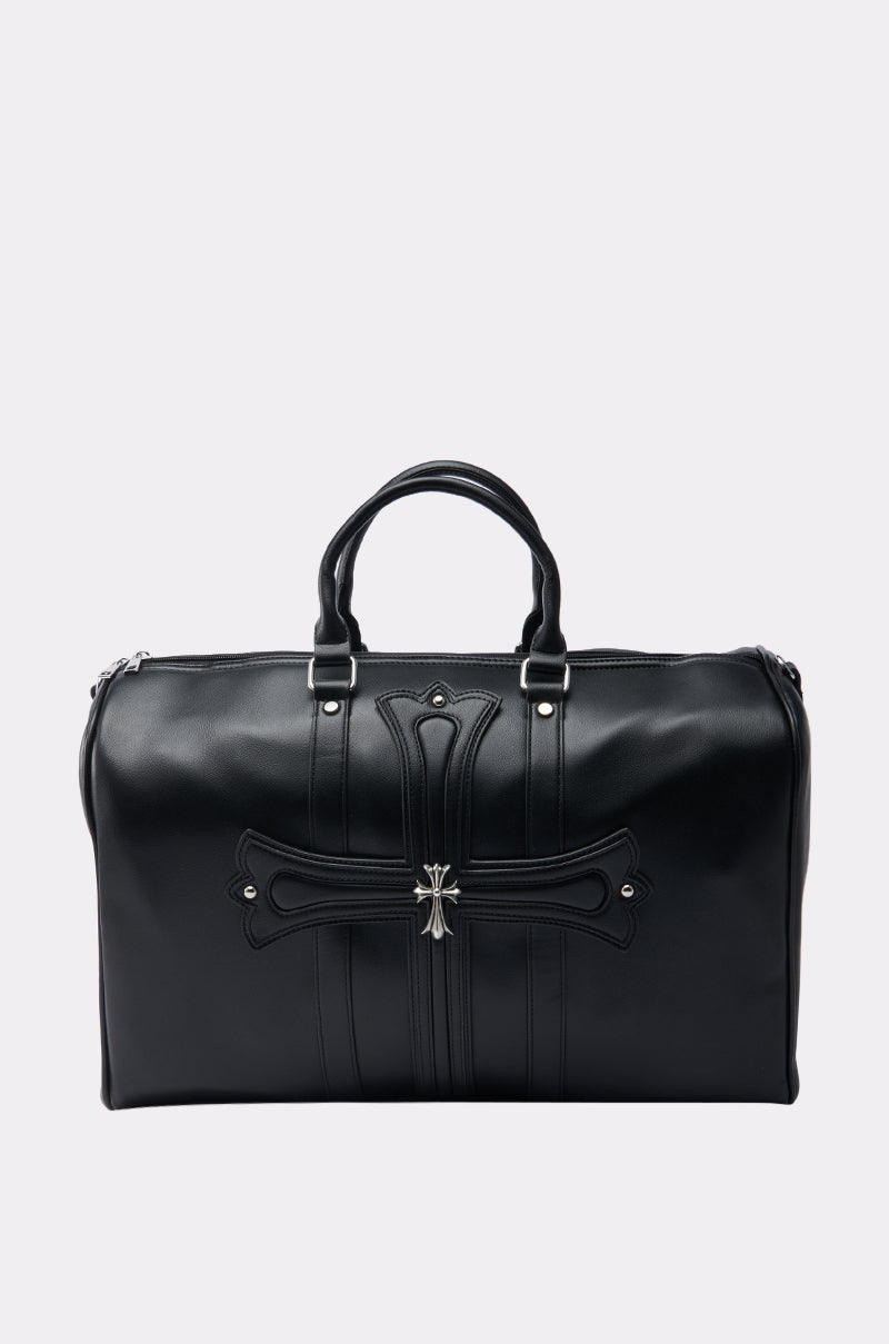 EVERYTHING CHROME DUFFEL BAG