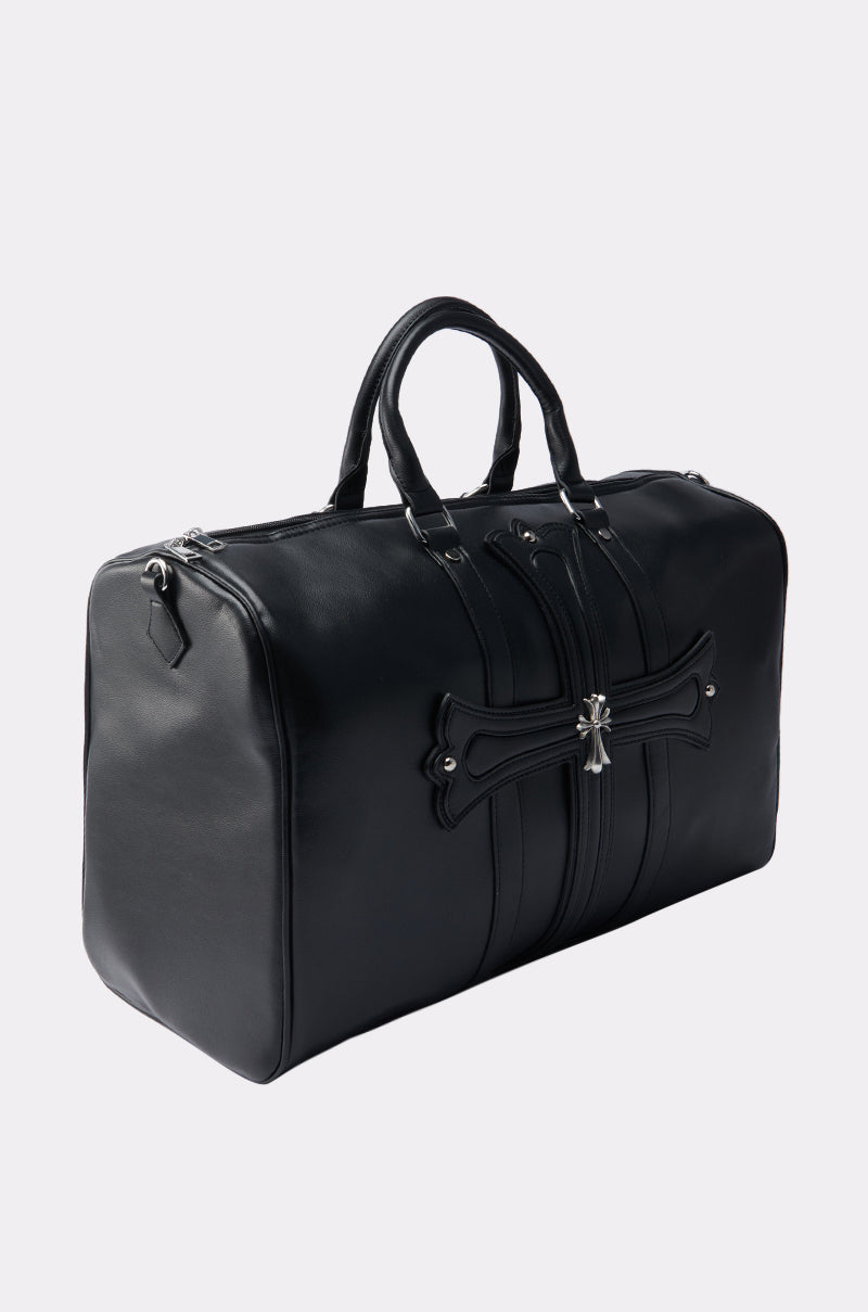 EVERYTHING CHROME DUFFEL BAG