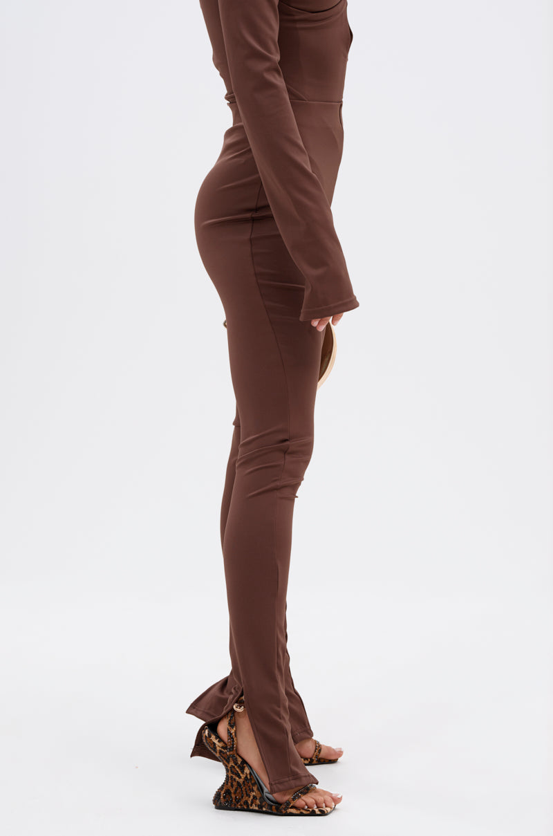 LUX LIFE SEAMLESS LEGGING IN BURGUNDY