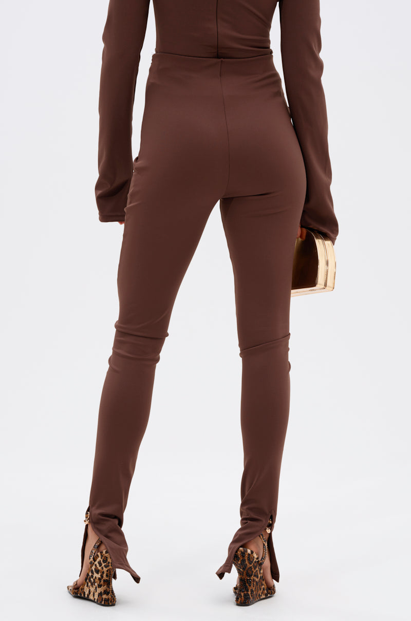 LUX LIFE SEAMLESS LEGGING IN BURGUNDY