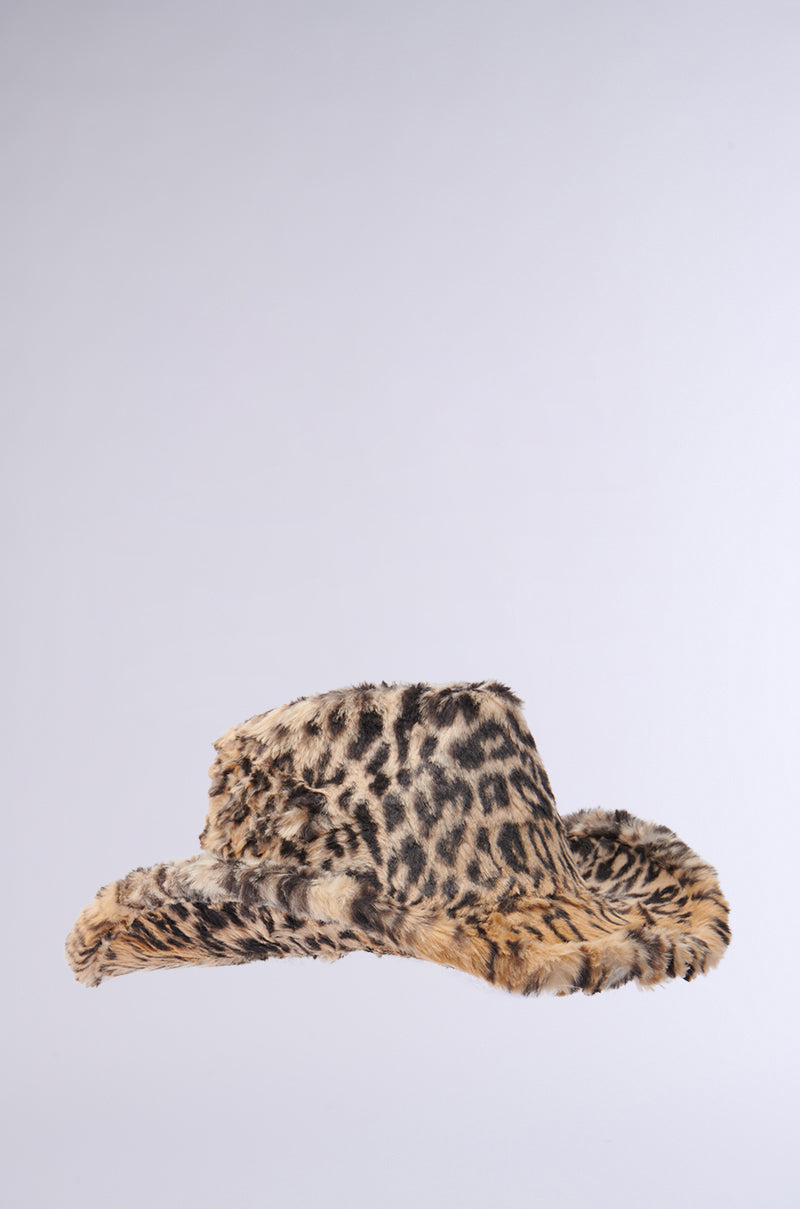 CHECK ME OUT FAUX FUR COWBOY HAT