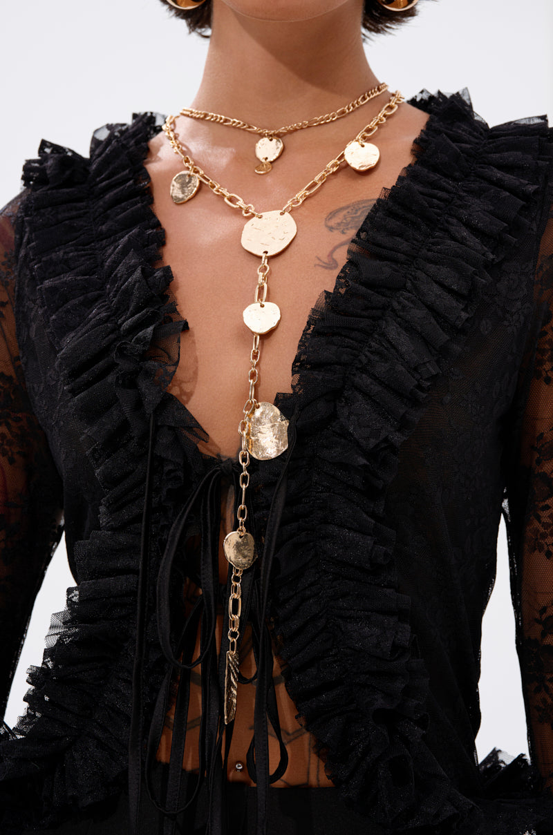 HERE FOR THE VIBES NECKLACE