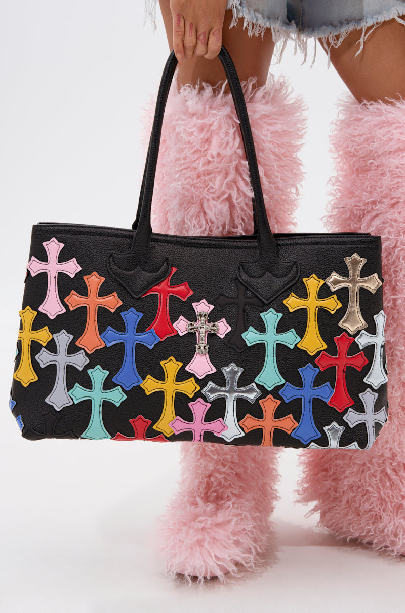 PERSONAL PROBLEM CROSS TOTE
