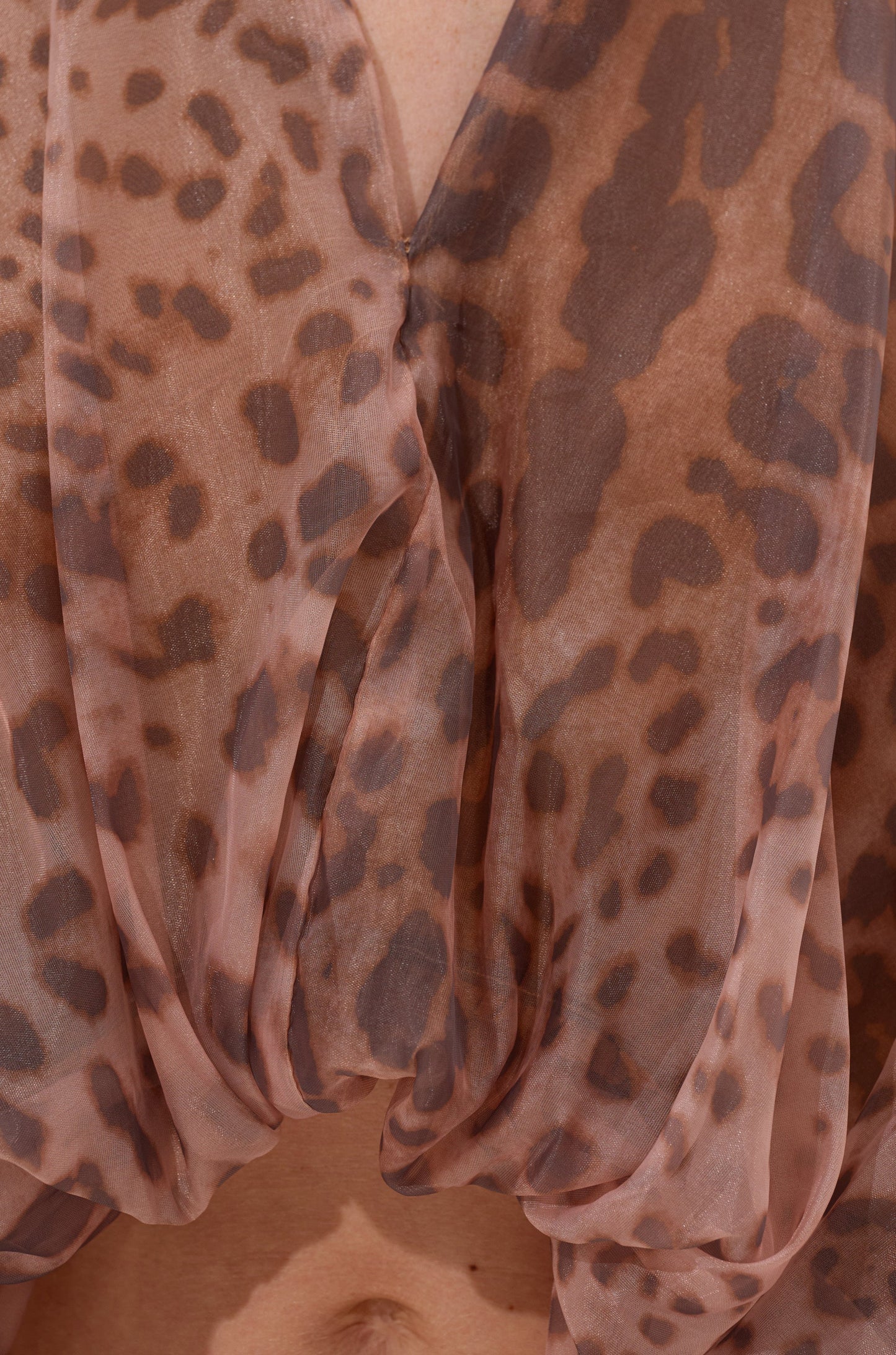 WILD SPIRIT HIGH LOW SHEER BLOUSE