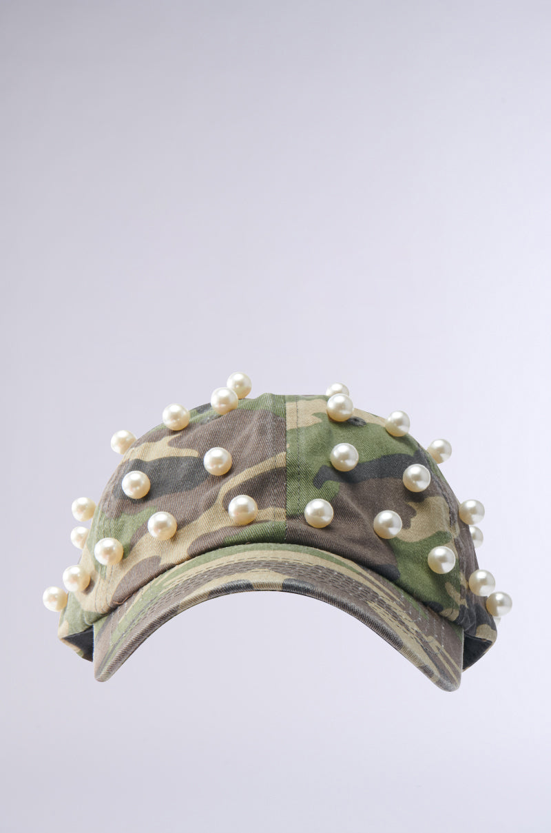 PEARL PLEASE CAMO HAT
