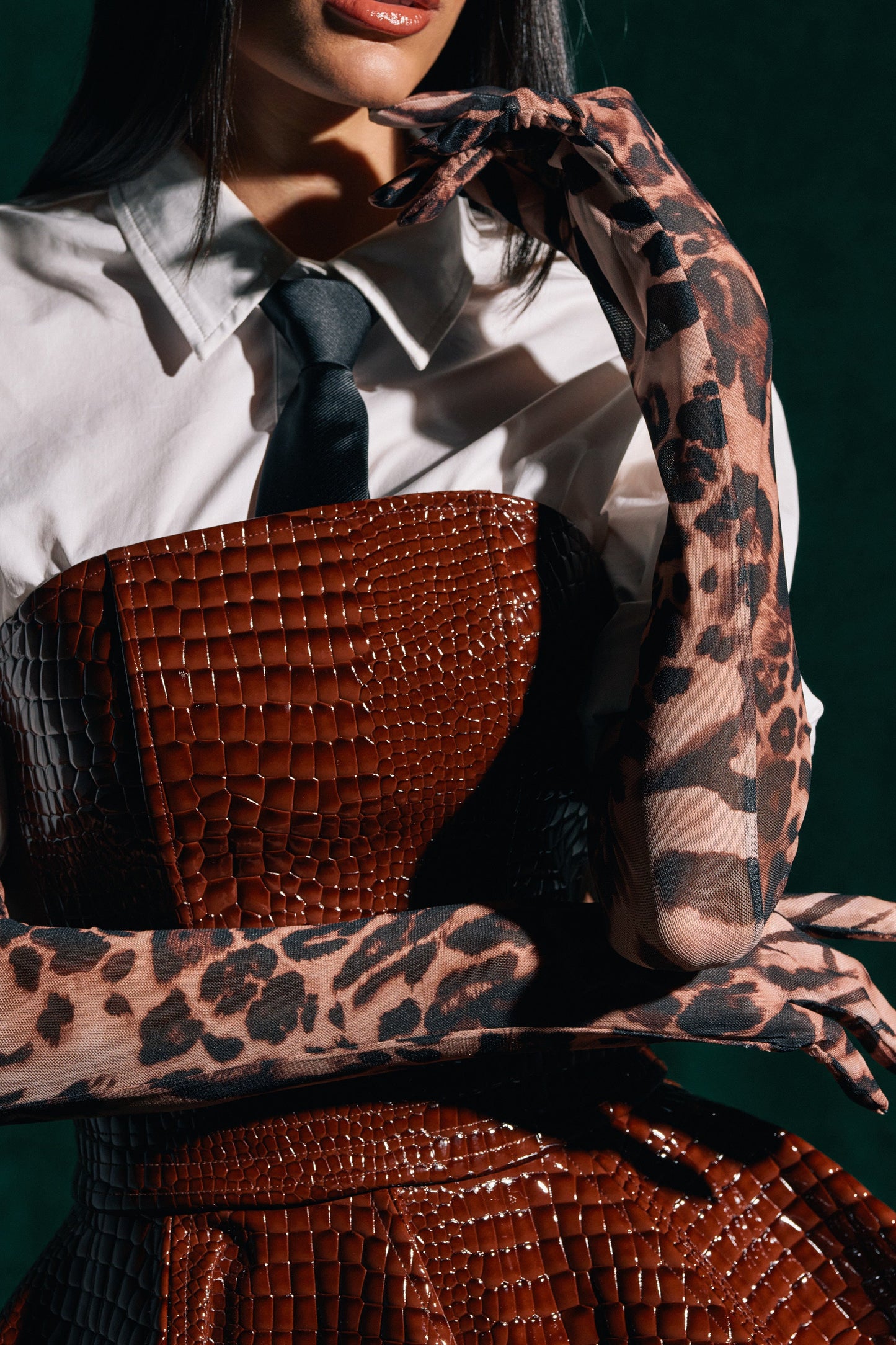 REALLY WITH IT CHEETAH GLOVES