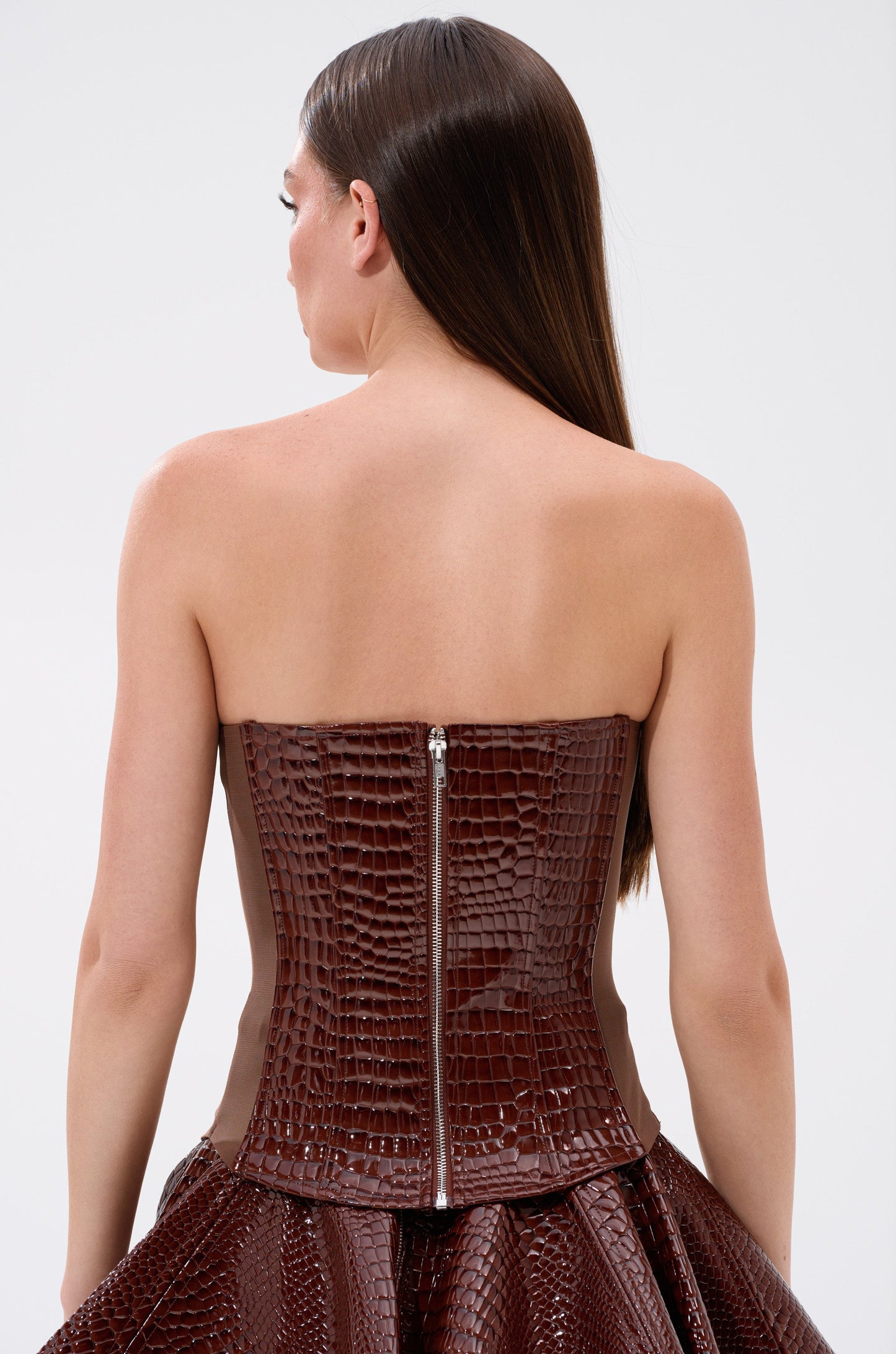 TOO GOOD FOR YOU CROCODILE CORSET