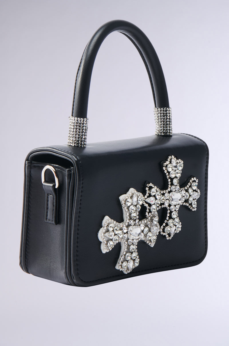 EVERYTHING CHROME PATCH PURSE