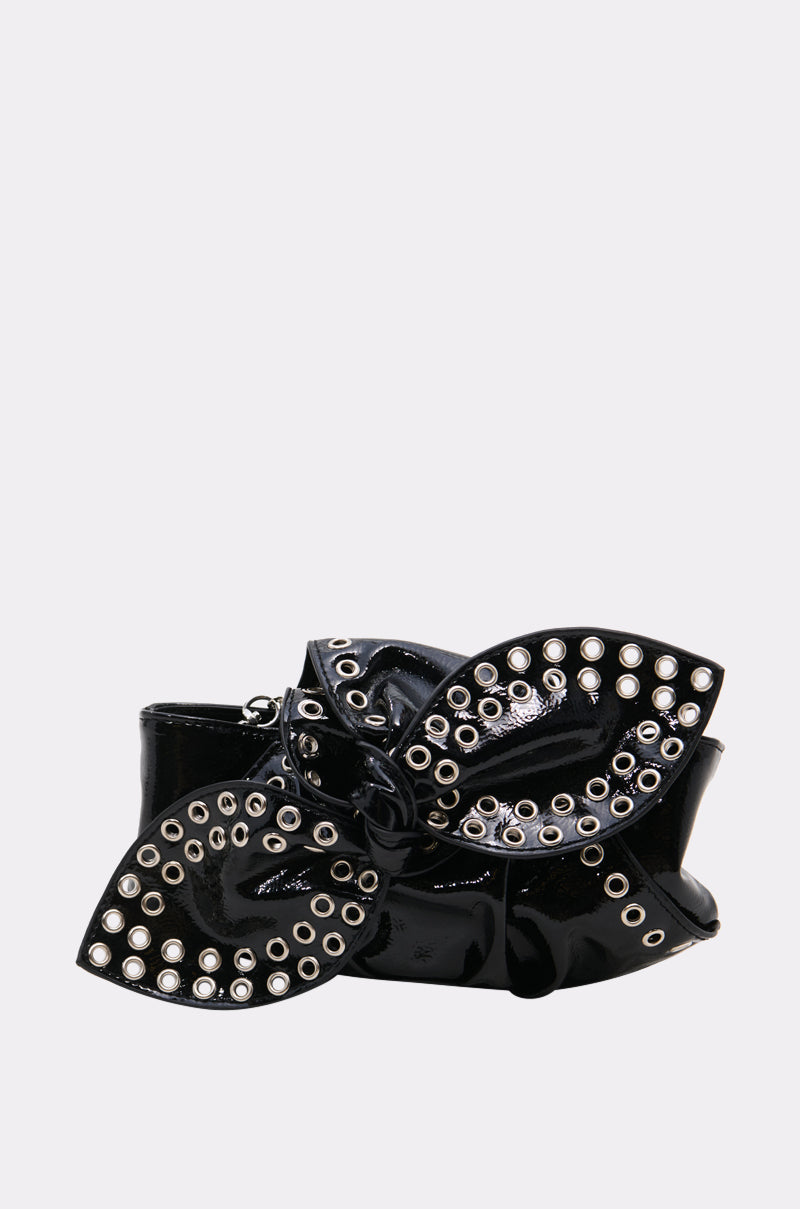FASHUN BABES GROMMET CLUTCH