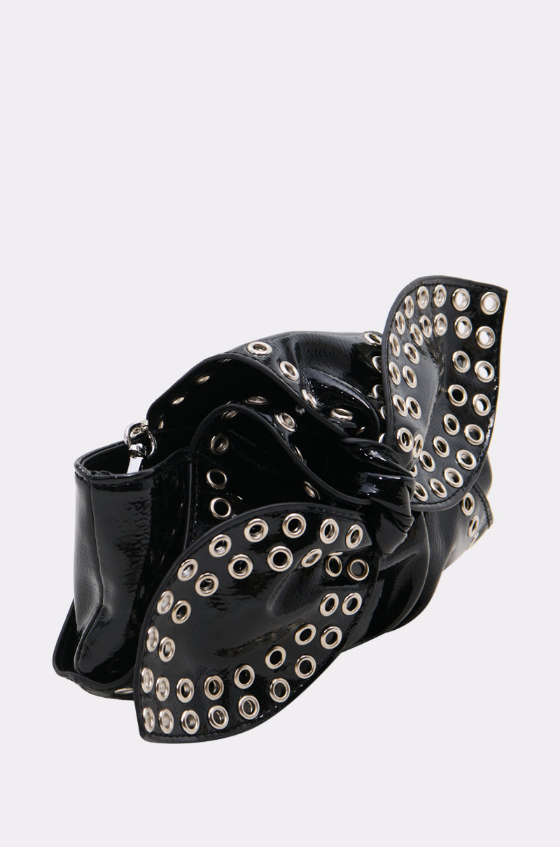 FASHUN BABES GROMMET CLUTCH