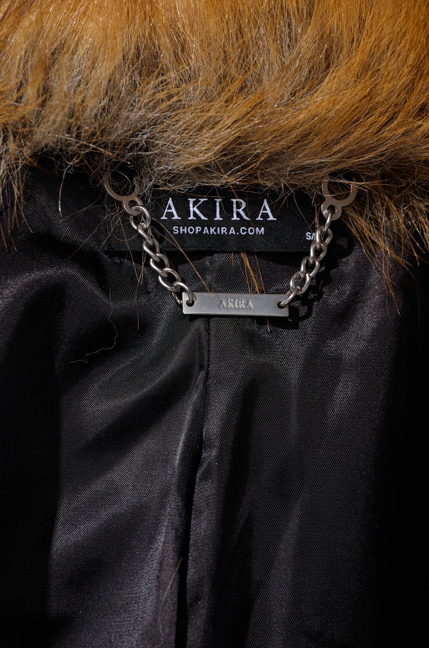MADDOX PANELED FAUX FUR
