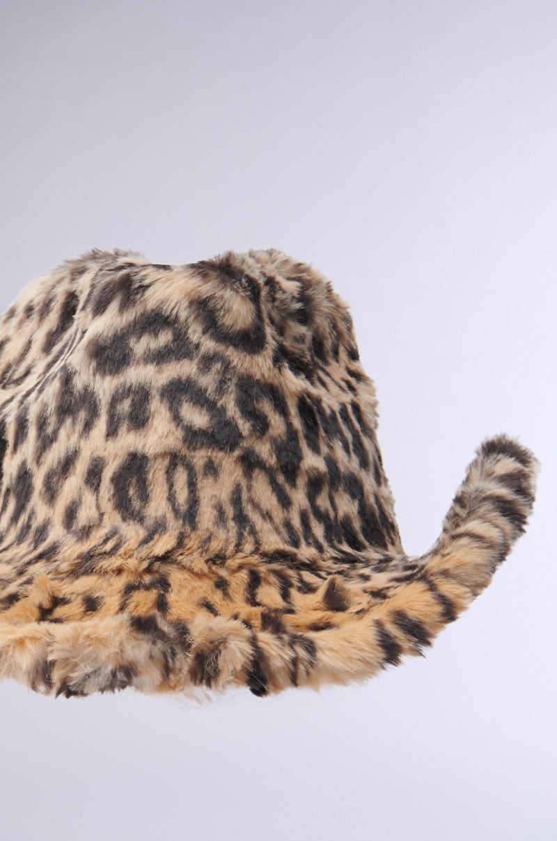 CHECK ME OUT FAUX FUR COWBOY HAT